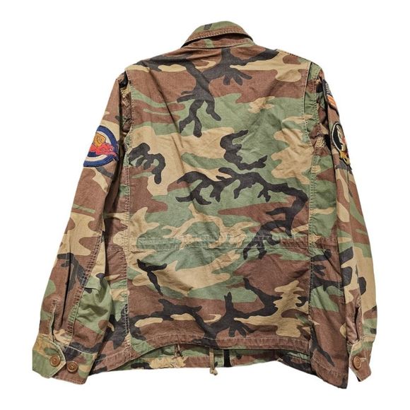 SOLD!! POLO RALPH LAUREN Camo Fatique Military Utility Jacket - Size XL - Picture 2 of 11